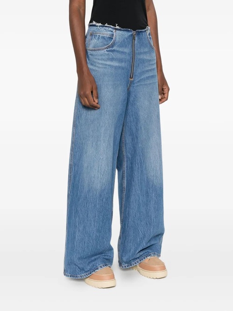 Alexander Wang zip-front denim - Blue - zdjęcie produktu nr 2