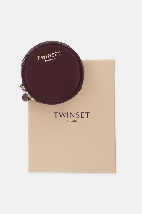 Twinset portfel damski kolor fioletowy 252TL8042 - zdjęcie produktu nr 1