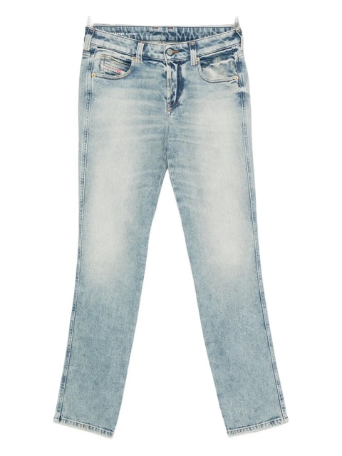 Diesel faded-wash cotton jeans - Blue - zdjęcie produktu nr 1