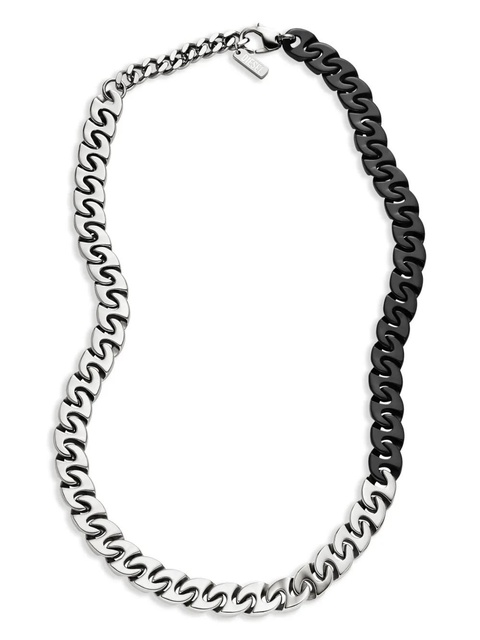 Diesel chain necklace - Silver - zdjęcie produktu nr 1