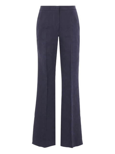 ETRO jacquard-paisley pants - Blue - zdjęcie produktu nr 1