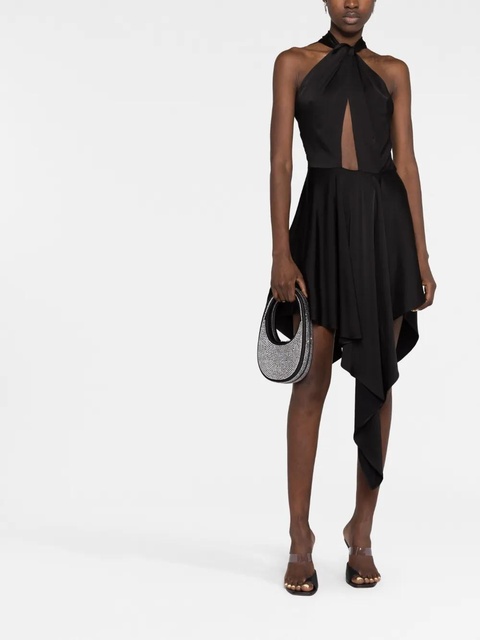 Coperni Swipe rhinestone-embellished mini bag - Black - zdjęcie produktu nr 1