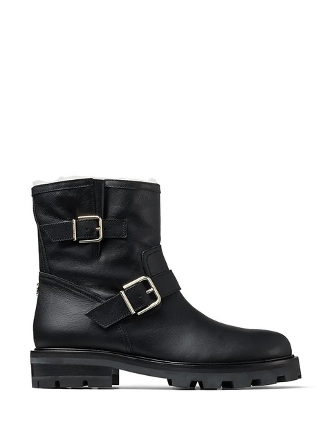 Jimmy Choo shearling-lined Youth II boots - Black - zdjęcie produktu nr 1