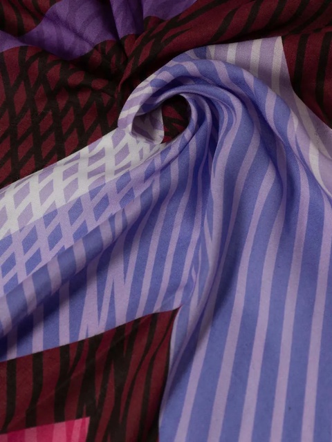 Missoni striped scarf - Purple - zdjęcie produktu nr 2