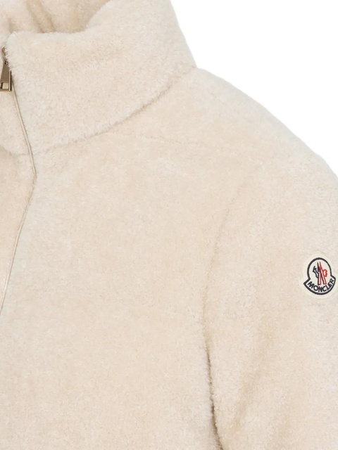 Moncler Cedre teddy down jacket - Neutrals - zdjęcie produktu nr 2