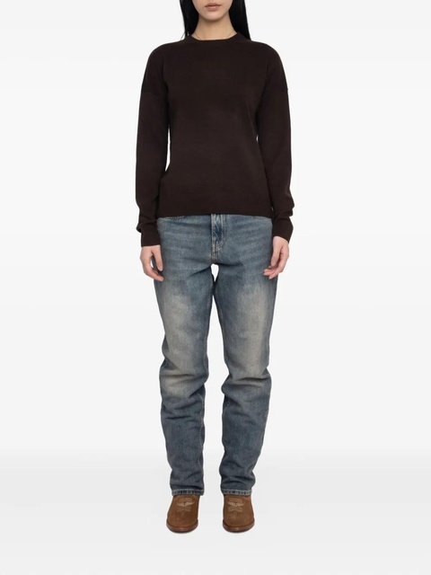 Zadig&Voltaire Cici heart-patch sweater - Brown - zdjęcie produktu nr 1