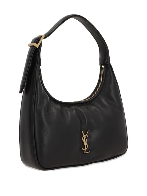 Saint Laurent Cassandre-plaque shoulder bag - Black - zdjęcie produktu nr 2