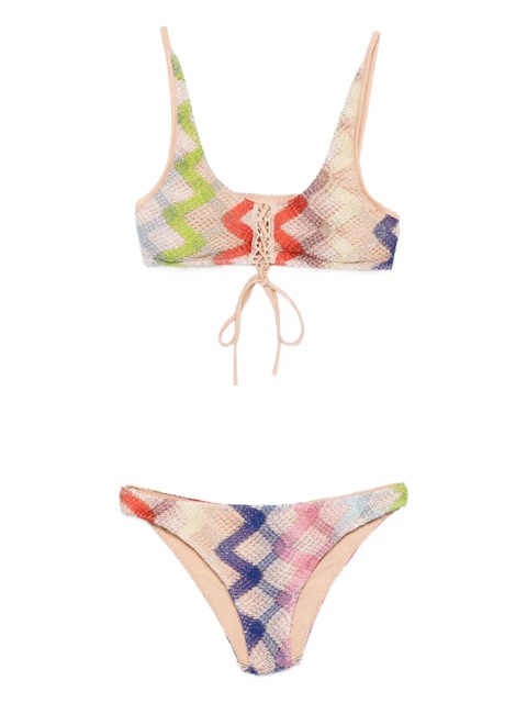 Missoni geometric-pattern bikini - Neutrals - zdjęcie produktu nr 1