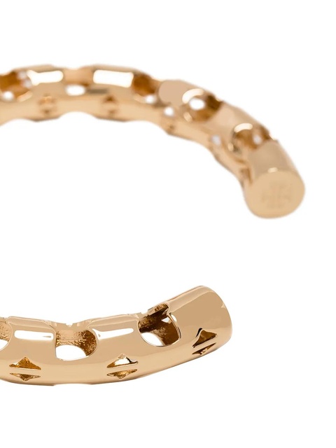 Tory Burch Serif-T cuff bracelet - Gold - zdjęcie produktu nr 2