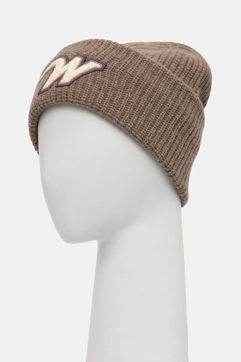 Weekend Max Mara czapka wełniana ALBEN kolor beżowy 2525576025600 - zdjęcie produktu nr 2