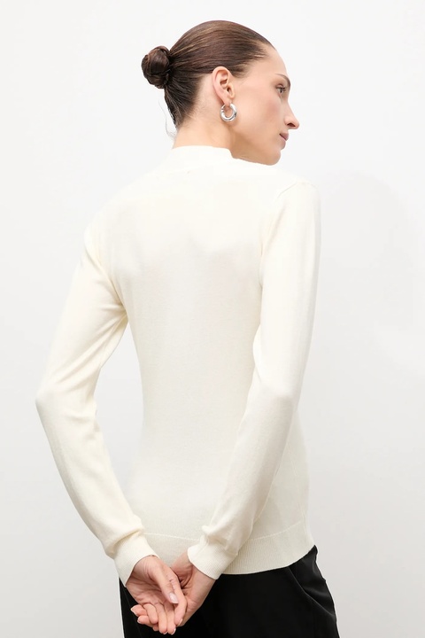 Answear.LAB sweter z kaszmirem kolor beżowy lekki - zdjęcie produktu nr 2