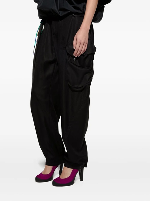 PUCCI cargo-pocket tapered trousers - Black - zdjęcie produktu nr 2