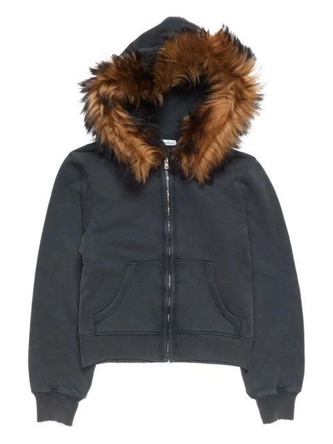 Acne Studios zip-closure hoodie - Grey - zdjęcie produktu nr 1