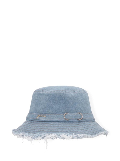 GANNI denim bucket hat - Blue - zdjęcie produktu nr 1