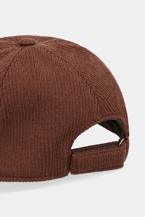 Iceberg czapka z daszkiem z wełną kolor brązowy 7102 6962 - zdjęcie produktu nr 2