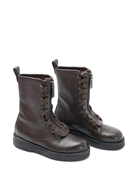 Valentino Garavani zip-fastening boots - Brown - zdjęcie produktu nr 1
