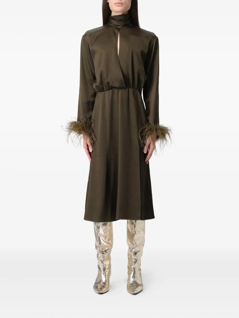 Blumarine Enver midi dress - Green - zdjęcie produktu nr 1