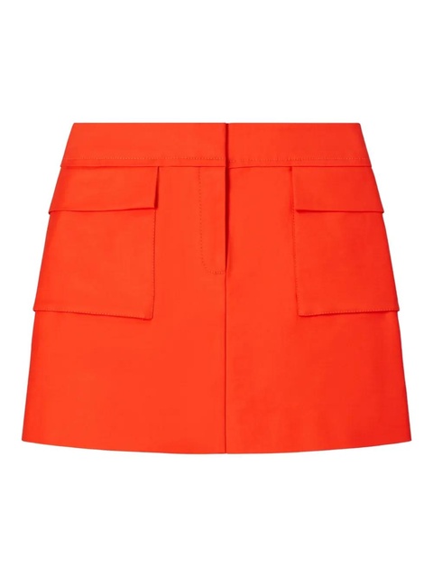 Tory Burch front pocket mini skirt - Red - zdjęcie produktu nr 1