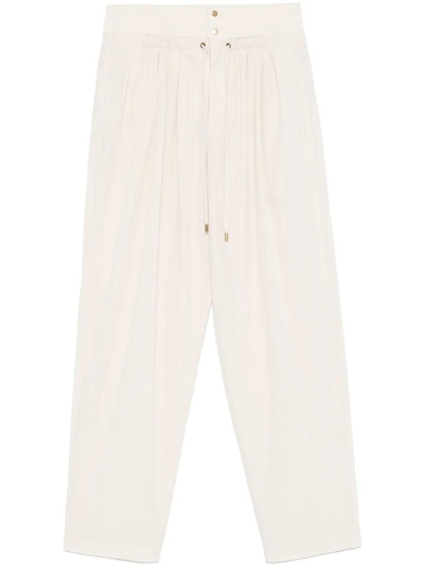 ISABEL MARANT Gleen trousers - Neutrals - zdjęcie produktu nr 1