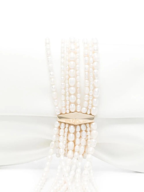 Jimmy Choo Zandra clutch - White - zdjęcie produktu nr 2