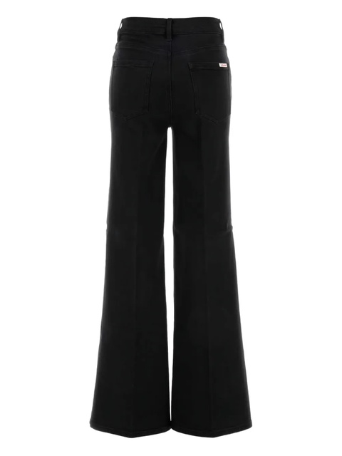Self-Portrait cotton-blend jeans - Black - zdjęcie produktu nr 2
