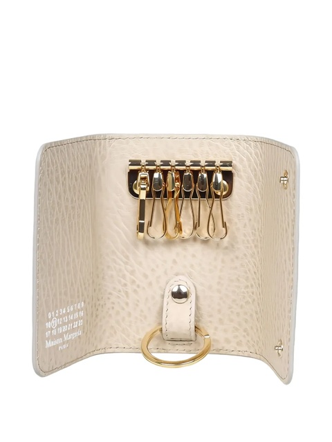 Maison Margiela leather keyring case - Neutrals - zdjęcie produktu nr 2