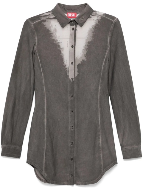 Diesel shirt mini dress - Grey - zdjęcie produktu nr 1