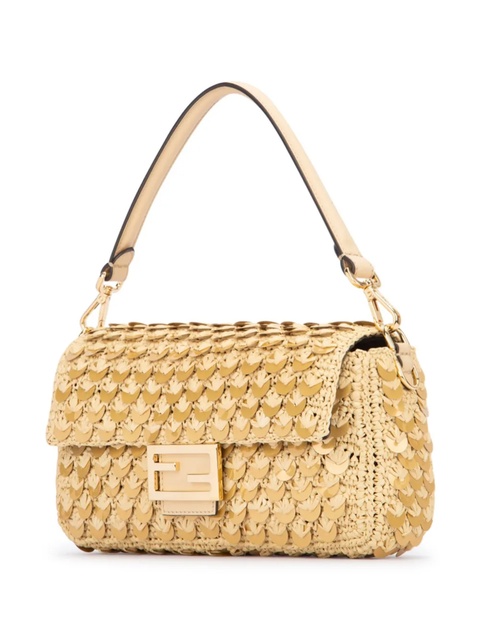 FENDI Paglia macro tote bag - Neutrals - zdjęcie produktu nr 2