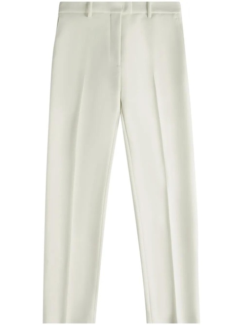 Tod's leather-detail trousers - White - zdjęcie produktu nr 1