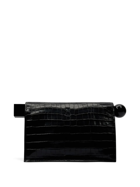 Jacquemus La Pochette Rond Carré clutch bag - Black - zdjęcie produktu nr 2