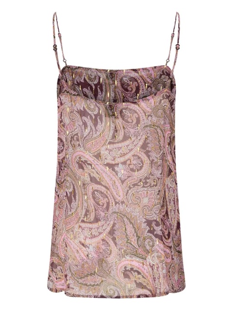 PINKO paisley-lace sleeveless top - zdjęcie produktu nr 2