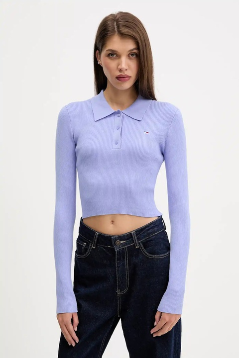 Tommy Jeans sweter damski lekki DW0DW21829 - zdjęcie produktu nr 1