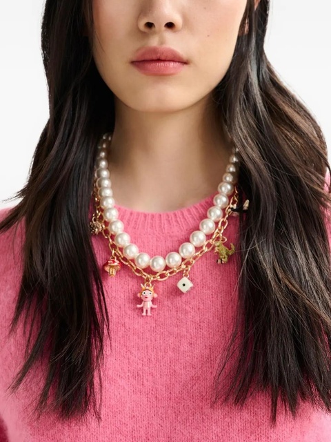 Essentiel Antwerp multiple-charms necklace - Gold - zdjęcie produktu nr 2
