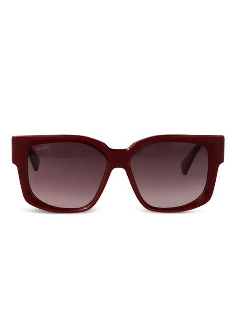 Max Mara Eyewear Glimpse square-frame sunglasses - Red - zdjęcie produktu nr 1