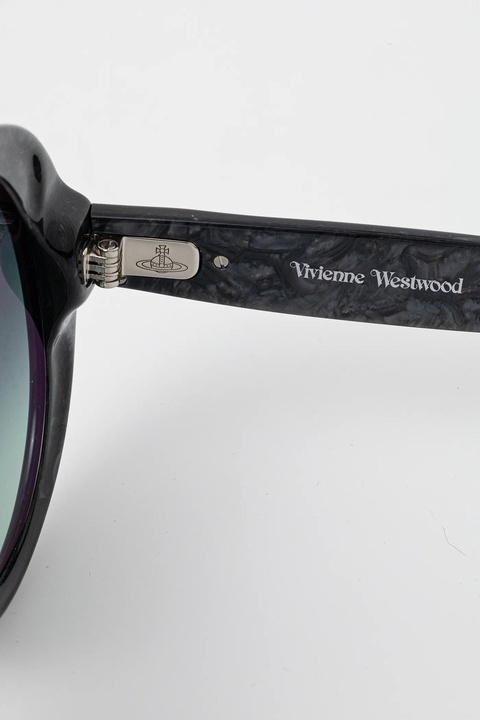 Vivienne Westwood okulary przeciwsłoneczne Frankie damskie kolor czarny VW5102 - zdjęcie produktu nr 2