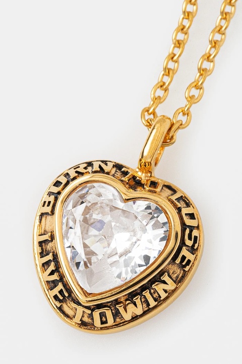 AMBUSH naszyjnik srebrny Heart Class Ring Charm Necklace 12114803 - zdjęcie produktu nr 2