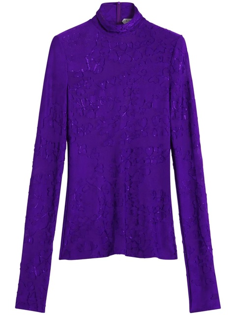 Lanvin appliqué top - Purple - zdjęcie produktu nr 1