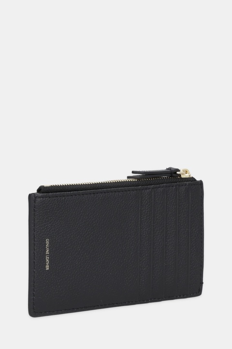 Emporio Armani portfel skórzany damski kolor czarny EW003035 AF19568 - zdjęcie produktu nr 1
