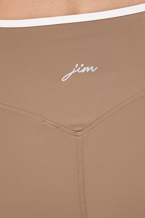 JOYINME spodnie do jogi Dual Essence kolor brązowy z aplikacją Dual Essence - zdjęcie produktu nr 2