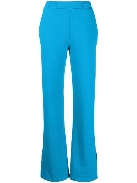 Off-White diagonal-stripe track pants - Blue - zdjęcie produktu nr 1