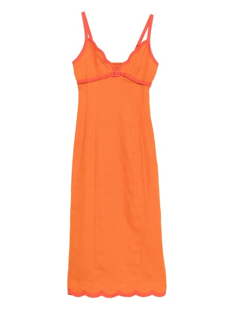 Reformation Sara dress - Orange - zdjęcie produktu nr 1