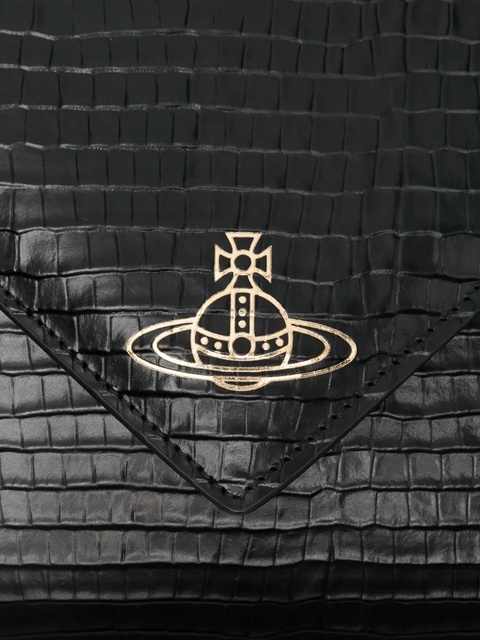 Vivienne Westwood Orb-print clutch bag - Brown - zdjęcie produktu nr 2