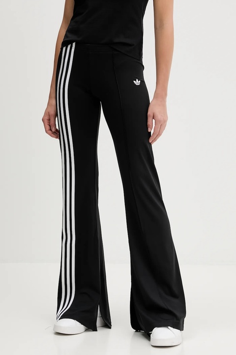 adidas Originals spodnie dresowe Ribbon Flares damskie kolor czarny gładkie JX2697 - zdjęcie produktu nr 1