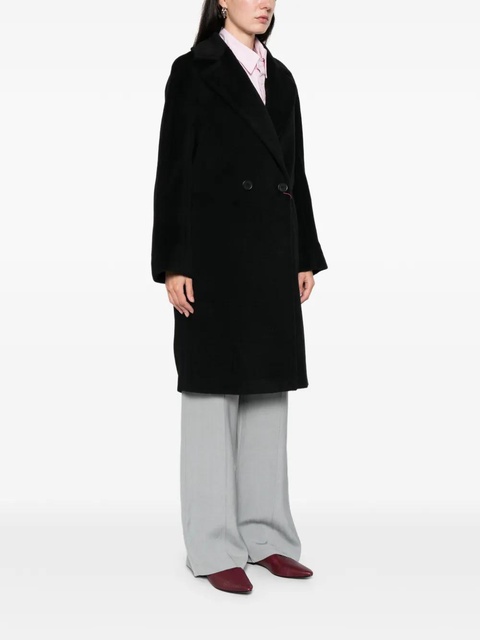 Max Mara double-breasted wool coat - Black - zdjęcie produktu nr 2