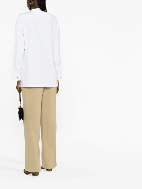 Jil Sander long-sleeved patch pocket shirt - White - zdjęcie produktu nr 1