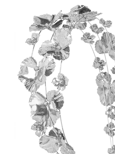 Jennifer Behr Sariyah headband - Silver - zdjęcie produktu nr 2