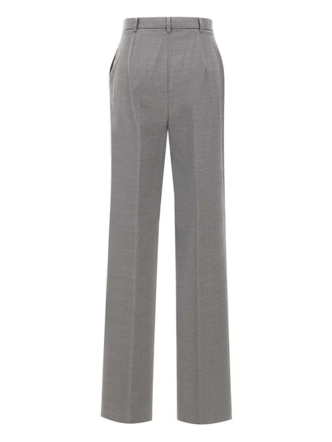 Max Mara belt loops crease trousers - Grey - zdjęcie produktu nr 1