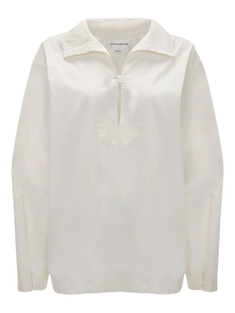 Victoria Beckham cotton blouse - White - zdjęcie produktu nr 1