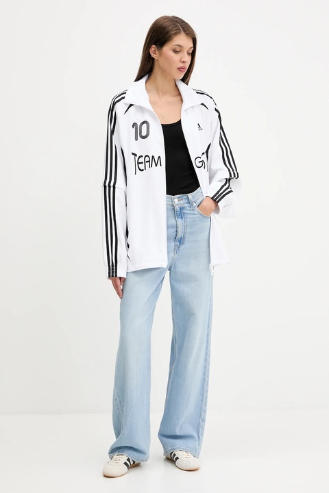 adidas Originals bluza Ovzd Tracktop damska kolor biały z nadrukiem KE7570 - zdjęcie produktu nr 1