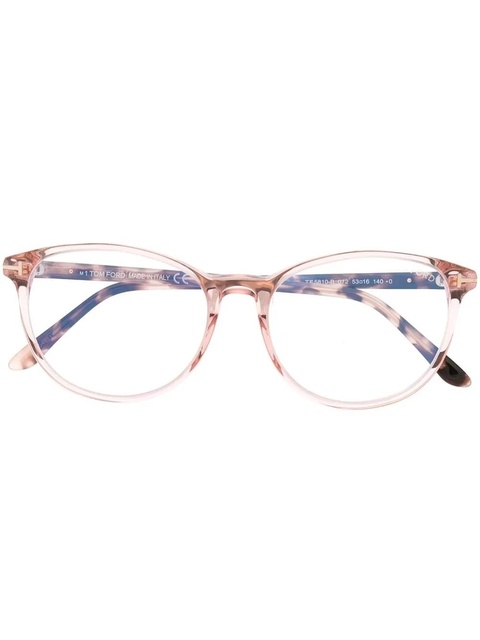 TOM FORD Eyewear round-frame optical glasses - Pink - zdjęcie produktu nr 1